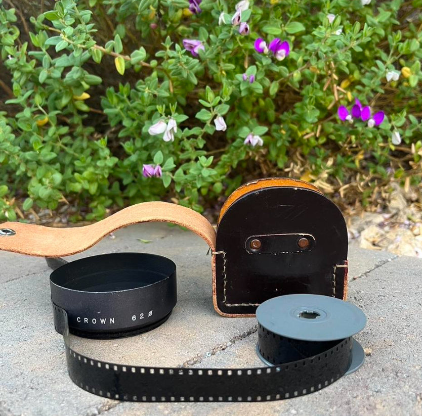 Vintage Leather Camera Case