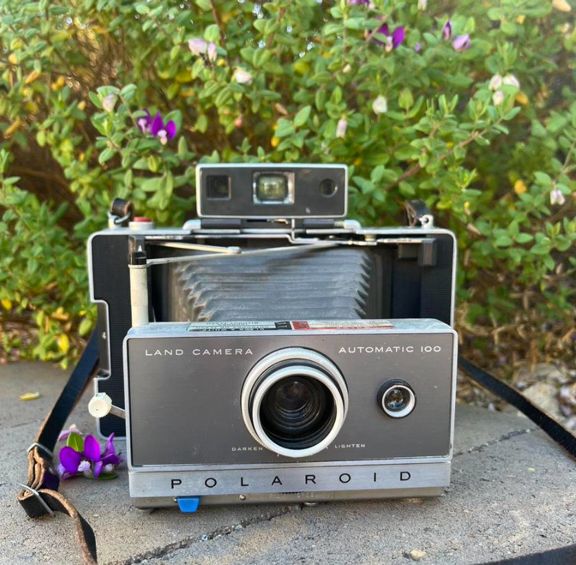Vintage Polaroid Land Camera Automatic 100