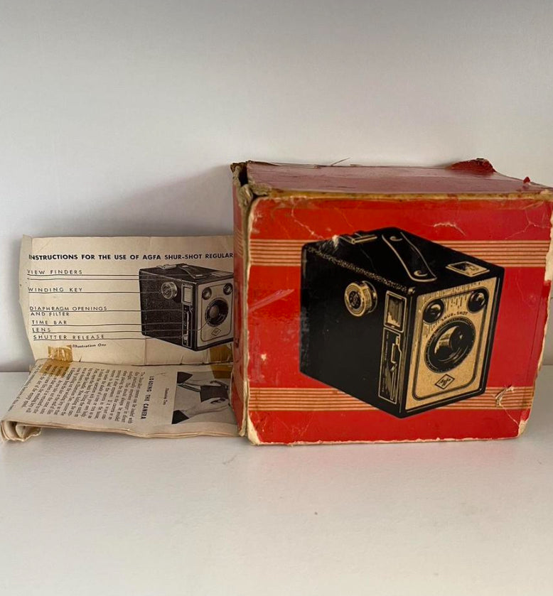 1930s Afga Ansco Shur-Shot (INCLUDES BOX AND MANUAL)