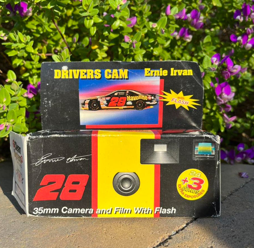 (RARE FIND) 1996 Ernie Irvan #28 Driver’s Cam