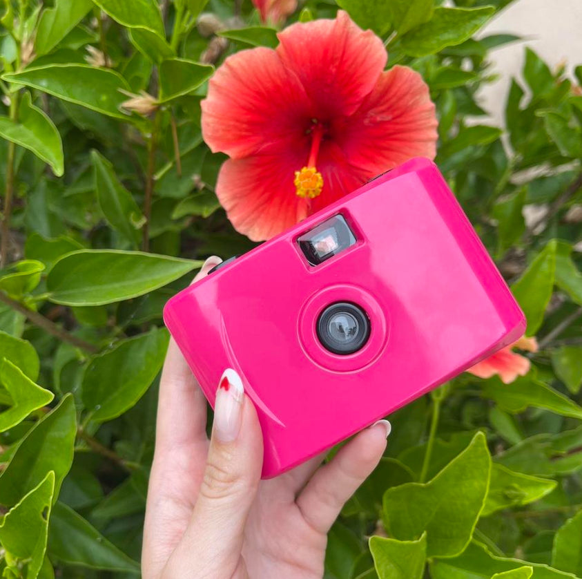35mm Film Pink Camera