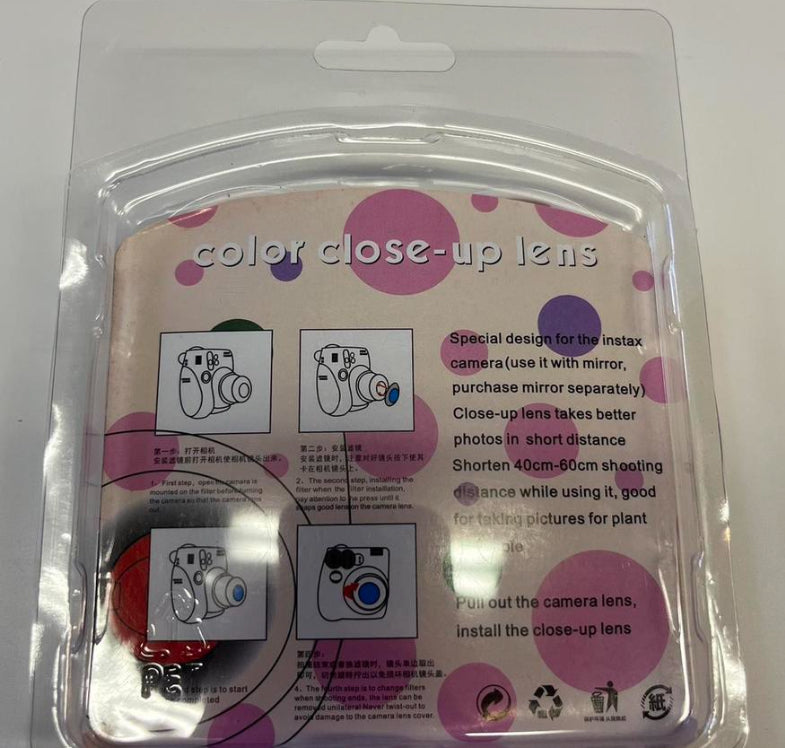 Colored Closeup Lens Set (for Instax Mini Camera)