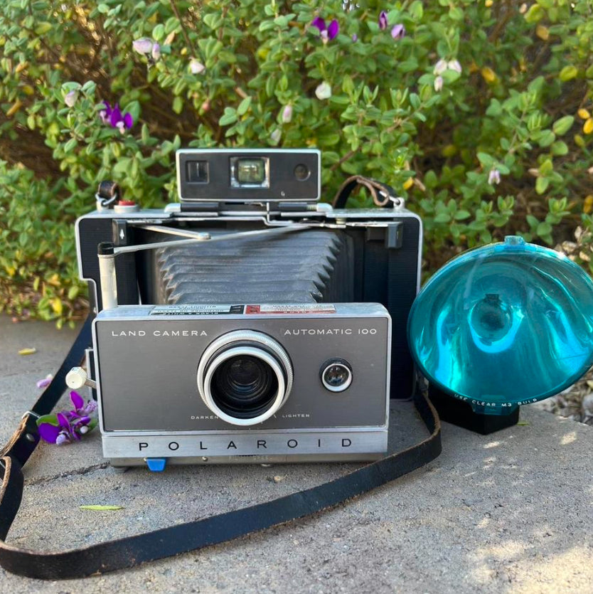 Vintage Polaroid Land Camera Automatic 100