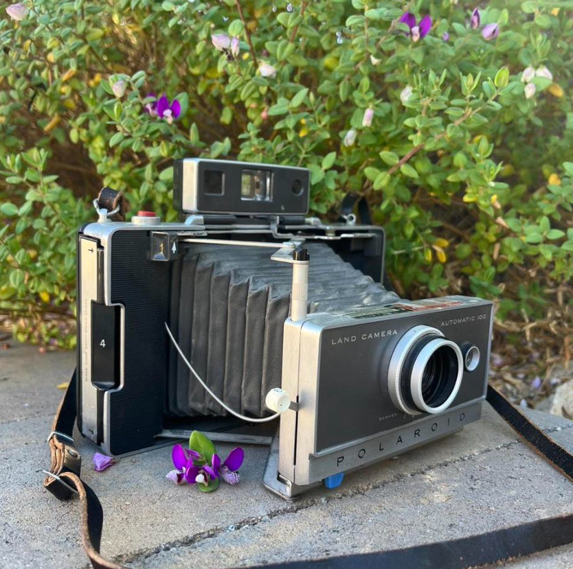 Vintage Polaroid Land Camera Automatic 100