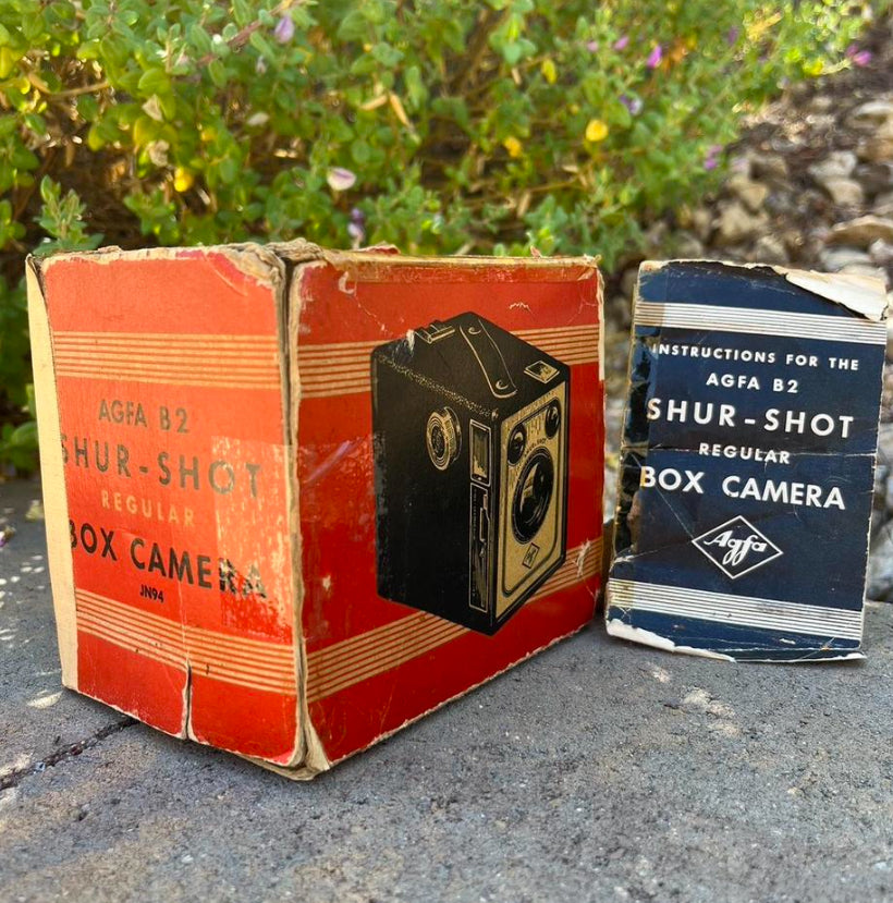 1930s Afga Ansco Shur-Shot (INCLUDES BOX AND MANUAL)